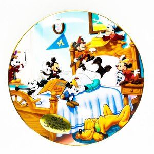 Disney Mickey Mouse Through The Years  Collectors Plate